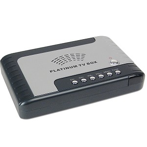 Stand Alone LCD Platinum TV Tuner Box w/Remote & PiP - Click Image to Close